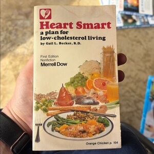Merrell Heart Smart Cookbook - White and Red Cover